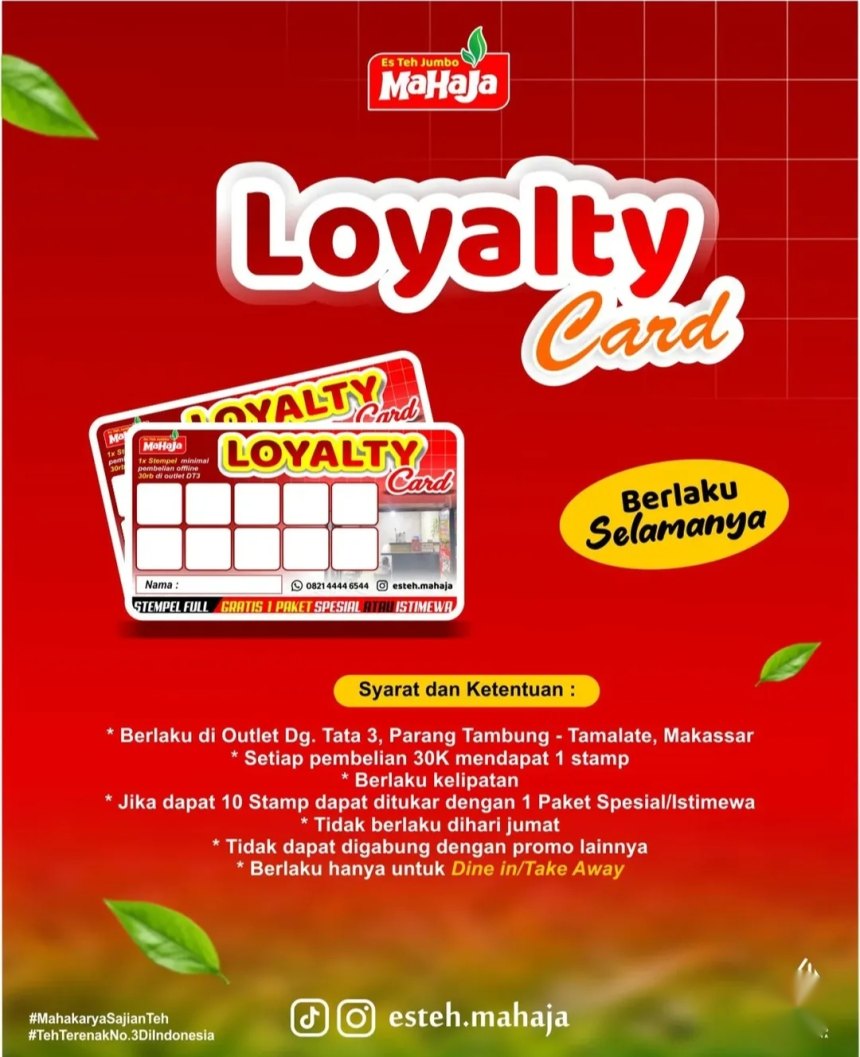 Loyalty Card Mahaja